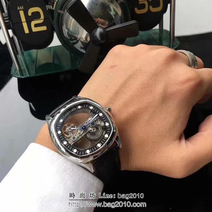 CARTIER卡地亞 精品推薦 頂級機械機芯精品男士腕表 WSS1958